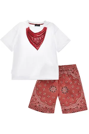 MONNALISA Conjunto de popelina de dos piezas cachemira