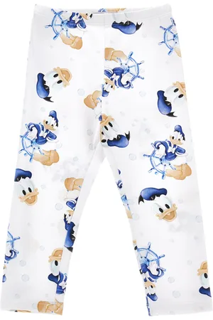 MONNALISA Leggings de punto del Pato Donald