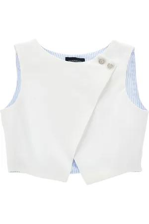 MONNALISA Top de tirantes tejido formal