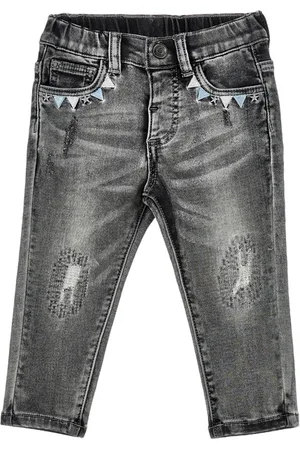 MONNALISA Pantalón vaquero con bordados