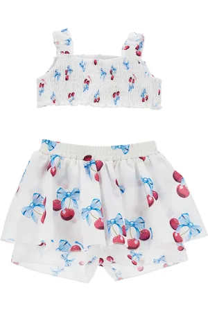 MONNALISA Conjunto de playa con cerezas