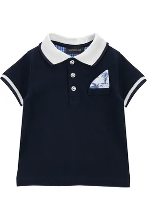 MONNALISA Polo de piqué de algodón