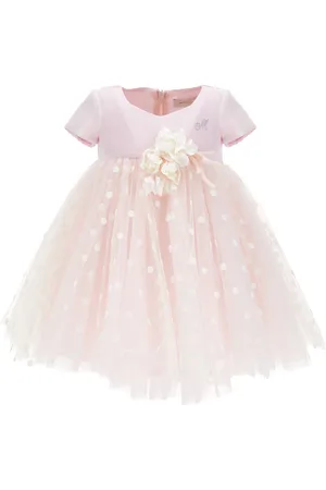 MONNALISA Vestido de tul de talle alto