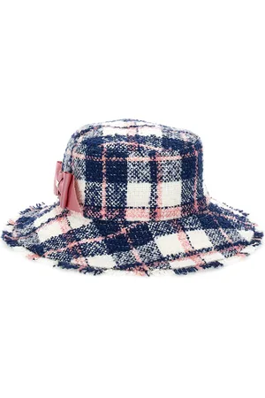MONNALISA Sombrero de tartán con ala pequeña