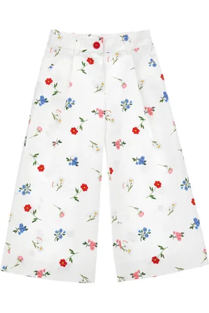 MONNALISA Pantalón de satén botánico