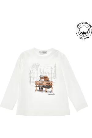 MONNALISA Camiseta de algodón orgánico