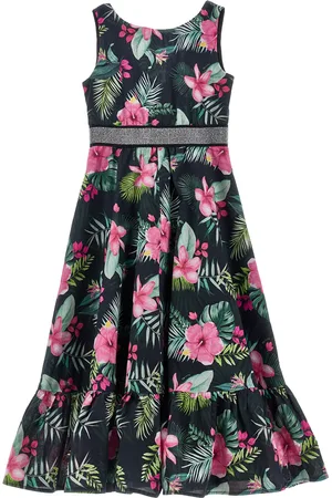 MONNALISA Vestido de muselina con tachuelas