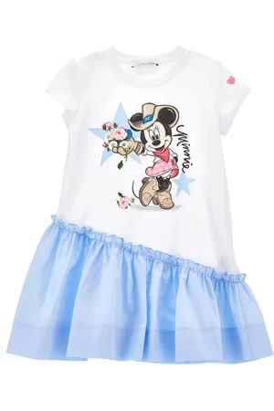 MONNALISA Vestido de algodón de Minnie