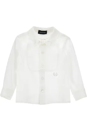 MONNALISA Camisa de piqué con pajarita