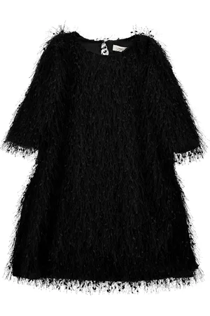 MONNALISA Vestido de viscosa con flecos