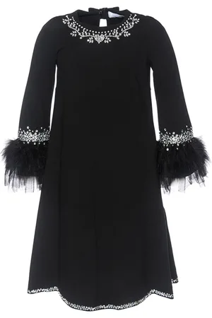 MONNALISA Vestido trapecio crepé