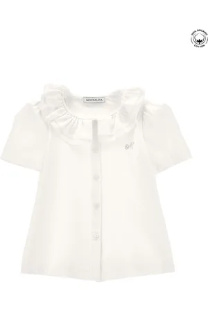 MONNALISA Camisa Patty de punto de algodón