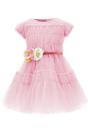 MONNALISA Vestido de tul arrugado