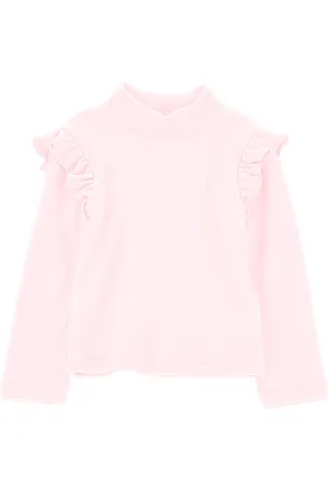MONNALISA Jersey de cuello alto de viscosa