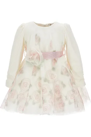 MONNALISA Vestido de tul estampado