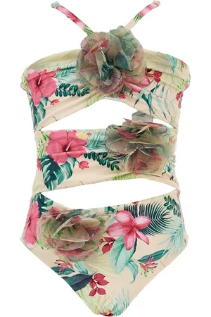 MONNALISA Bañador con estampado de selva