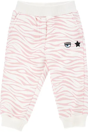 Chiara Ferragni Jogger de punto CF Zebra