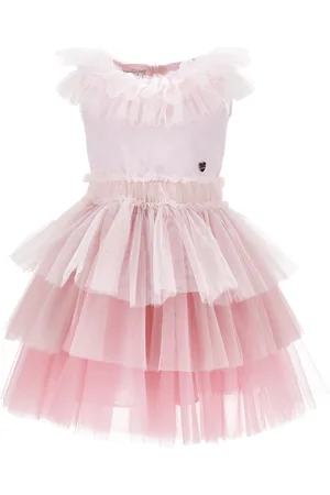 MONNALISA Vestido de tul degradado