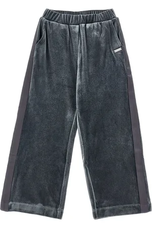 MONNALISA Pantalón palazzo de chenilla