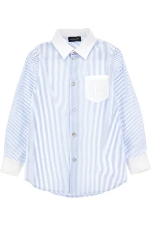 MONNALISA Camisa de popelina a rayas