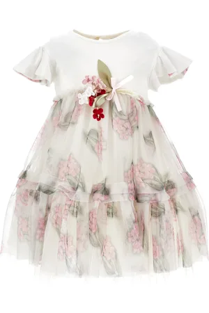 MONNALISA Vestido de tul de talle alto