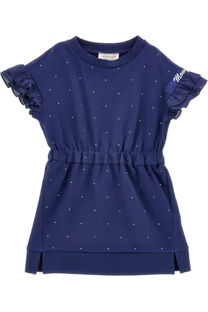 MONNALISA Vestido estilo sudadera con strass
