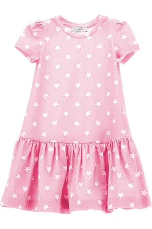 MONNALISA Vestido de punto con estrellitas