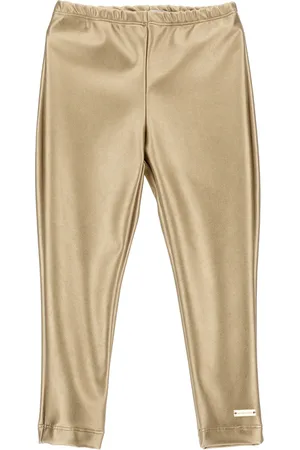 MONNALISA Leggings de punto de tejido revestido