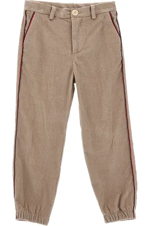MONNALISA Pantalón de terciopelo bicolor