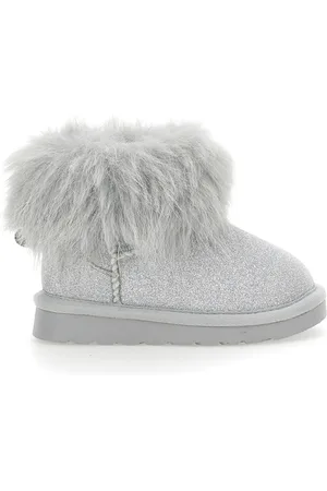 MONNALISA Botines de felpa con brillos