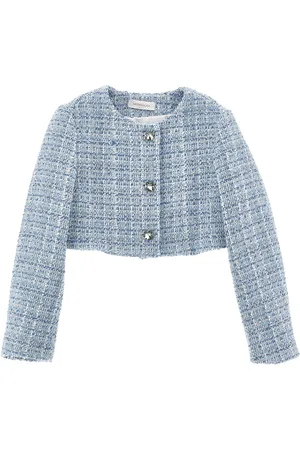 MONNALISA Chaqueta bouclé con botones joya