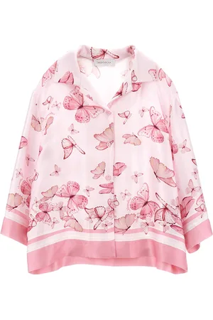 MONNALISA Camisa raso mariposa