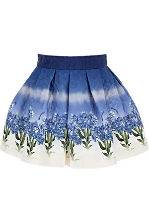 MONNALISA Falda acolchada con estampado floral