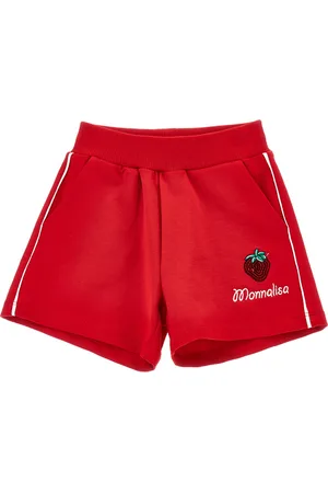 MONNALISA Pantalón corto de felpa bicolor