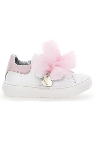 MONNALISA Zapatillas modelo tenis de napa