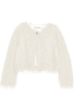 MONNALISA Bolero con deshilachado