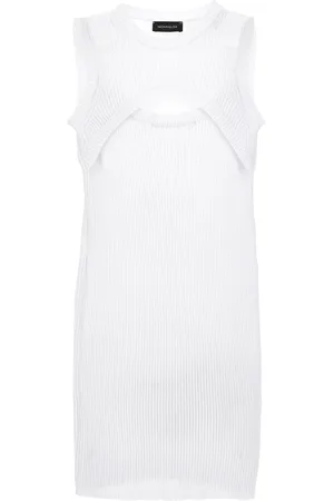 MONNALISA Vestido de hilo con ojo de buey