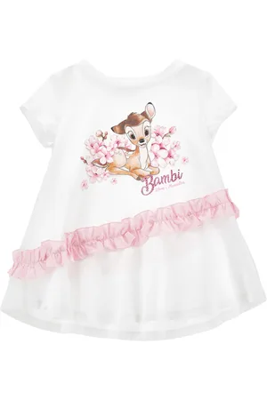 MONNALISA Camiseta maxi Bambi con strass