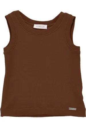 MONNALISA Camiseta básica canalé