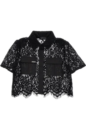 MONNALISA Camisa corta de encaje