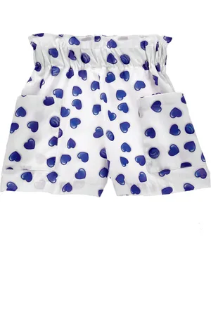 MONNALISA Shorts de algodón con cintura elástica