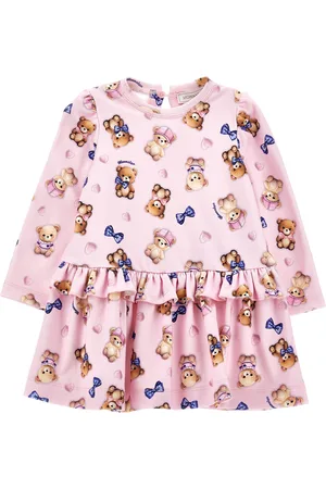 MONNALISA Vestido de talle bajo con ositos