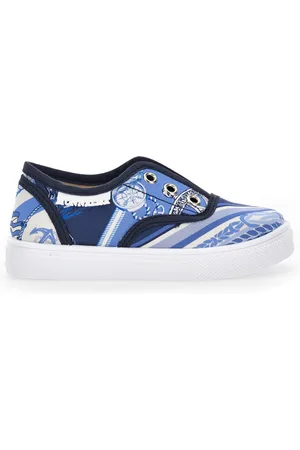 MONNALISA Zapatillas tipo tenis con estampado marino
