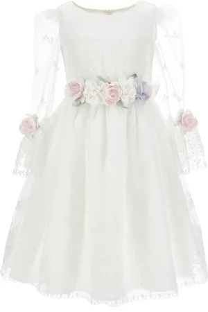 MONNALISA Vestido Lulù bordado