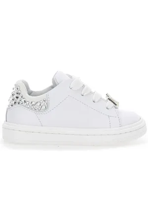 MONNALISA Zapatillas de napa con cristales