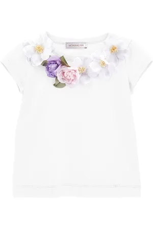 MONNALISA Camiseta de punto con flores