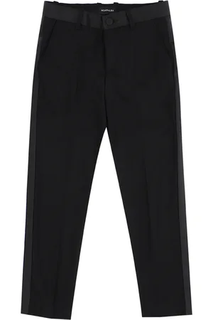 MONNALISA Pantalón clásico con bandas de raso