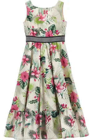 MONNALISA Vestido de muselina con tachuelas