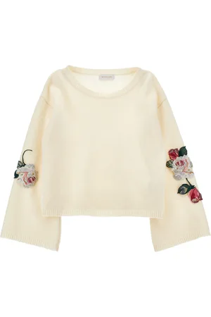 MONNALISA Jersey con mangas bordadas