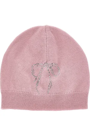 MONNALISA Gorro de punto con pedrería